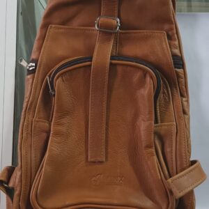minx genuine leather ashton backpack tan introducing the ashton backpack the smaller than usual totally different way to carry your essentials!