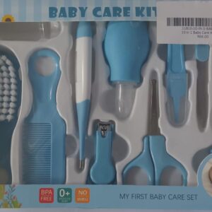 10 in 1 baby care kit blue