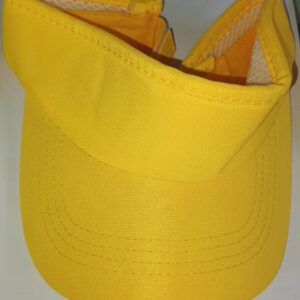 sun visor light yellow unisex 