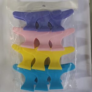 butterfly clip hair pins (pack of 12) 