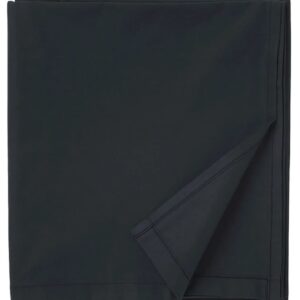 duvet cover plain micro fiber black double 