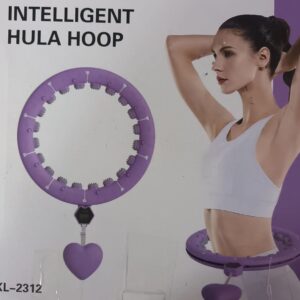 volafit smart weighted hoola hoop with gravity ball for exercise purple great exercise for both kids and adults