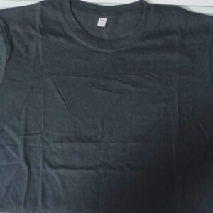100 cotton short sleeve round neck regular fit t shirt black 4 pack black l 