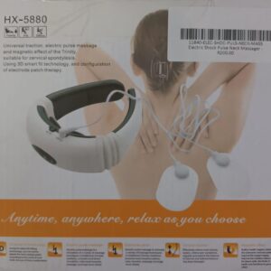 electric shock pulse neck massager 
