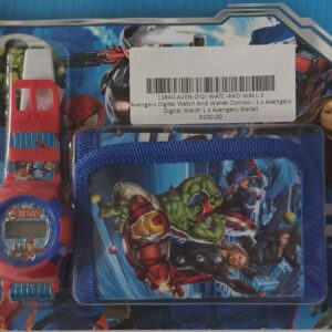 avengers digital watch and wallet combo 1 x avengers digital watch 1 x avengers wallet