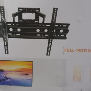 tv wall mount full motion tv bracket max vesa 400x400 mm max 60kg heavy duty adjustable tilt angle