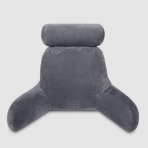 greenleaf deluxe comfort reading pillow grey upgrade your reading and relaxation time with the greenleaf deluxe comfort reading pillow