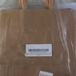 bestby kraft paper gift bags(12 pack) brown s gift bags for birthday party gift wedding baby shower easter christmas