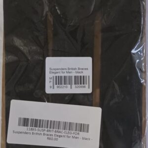 suspenders british braces elegant for men black 