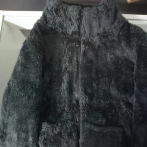 i saw it first ladies black faux fur quilted puffer coat black xs women 