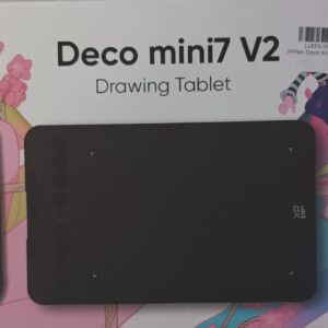 xppen deco mini7 v2 graphics drawing tablet stylus