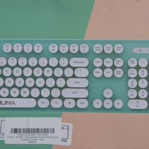 yilima qs 809 three modes wireless mouse and keyboard combo blue