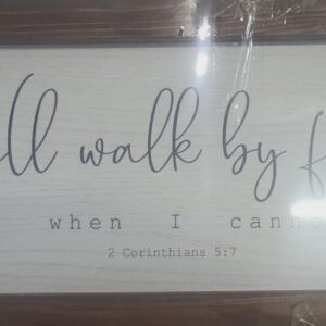as for me and my house wall art size: w 630mm x h 310mm 