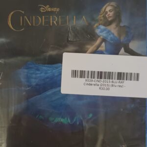 cinderella (2015) (blu ray) 