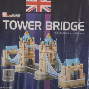 cubic fun tower bridge uk 41 piece 3d puzzle 