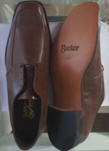 barker mens ba16654 formal lace up style 4467 shoes brown (size: 9) 