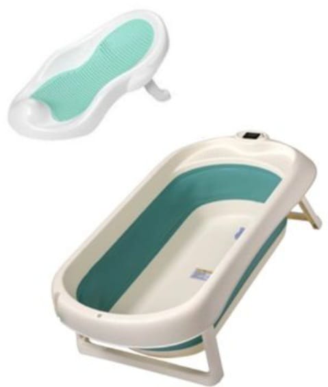 chenshia foldable baby bathtub set with thermometer adjustable support cushions pink pink 0 36 months baby safety and support chenshia foldable baby bathtub set with thermometer adjustable support cushions pink pink 0 36 months baby safety and support
