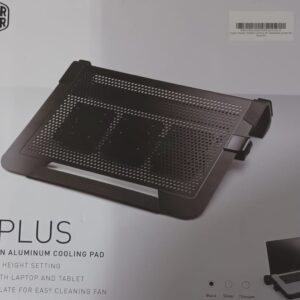 cooler master notepal u3 plus 19" notebook cooler bk