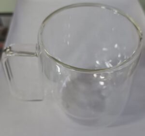 coffee cup glass set of 2 heat resistant borosilicate 