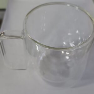 coffee cup glass set of 2 heat resistant borosilicate 