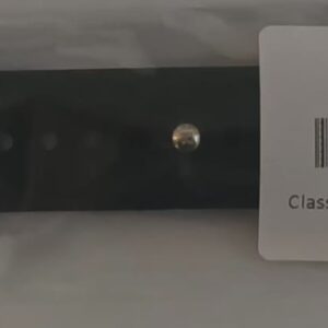 classic silicone watch strap apple compatible m/l (38/40/41mm) black