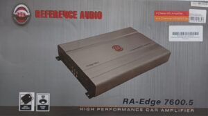 reference audio edge series 5 channel amplifier 
