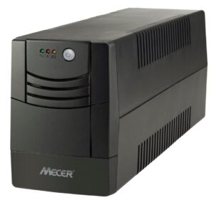 mecer 2000va (2000va/1200w) line interactive/off line ups black mecer 2000va / 1200w off line ups (with avr monitoring software cable built in surge protection) black