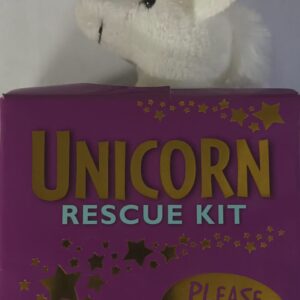 rescue kit unicorn with unicorn plush kit includes plush unicorn and unicorn companion s guide