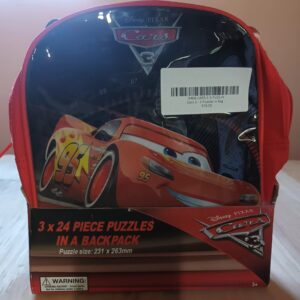 cars 3 3 puzzles in bag 