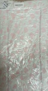 pink hearts changing mat 