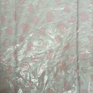 pink hearts changing mat 