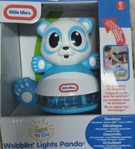 little tikes wobblin lights panda 