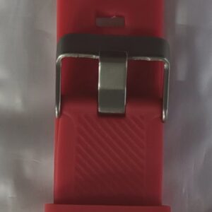classic watch strap compatible with samsung gear s3 frontier red 