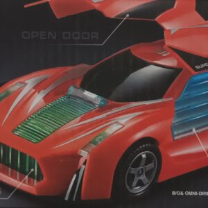 auto spin racer toy for kids with colorful lights and music 